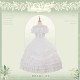 Mademoiselle Pearl Beloved Lily Of The Valley 3.0 Bridal OP with Short Tail Veil(Reservation/4 Colours/Full Payment Without Shipping)